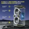 W-KING T11 Wireless Bluetooth Speaker with Powerful Deep Bass (100W) - Image 3